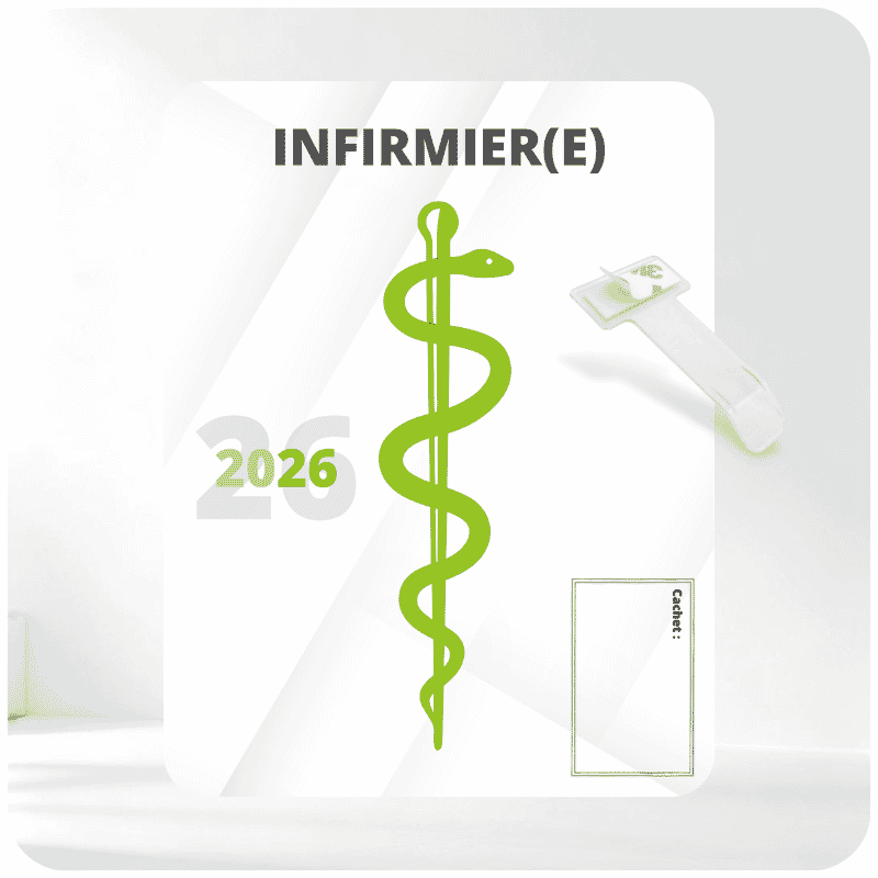 Caducée Infirmier - Infirmière libérale - 2026