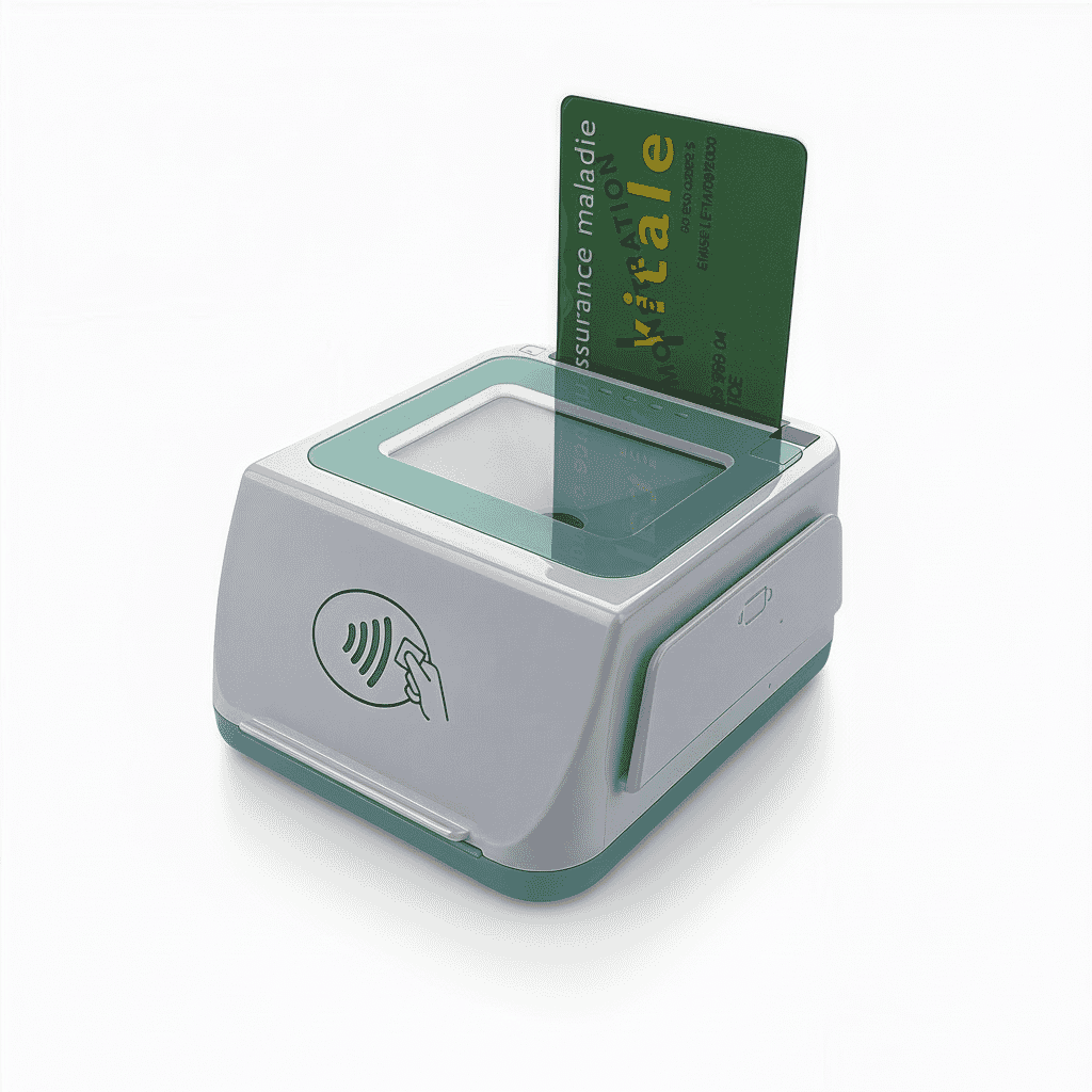 Lecteur carte Vitale, LKN700, e-Vitale, NFC, facturation médicale