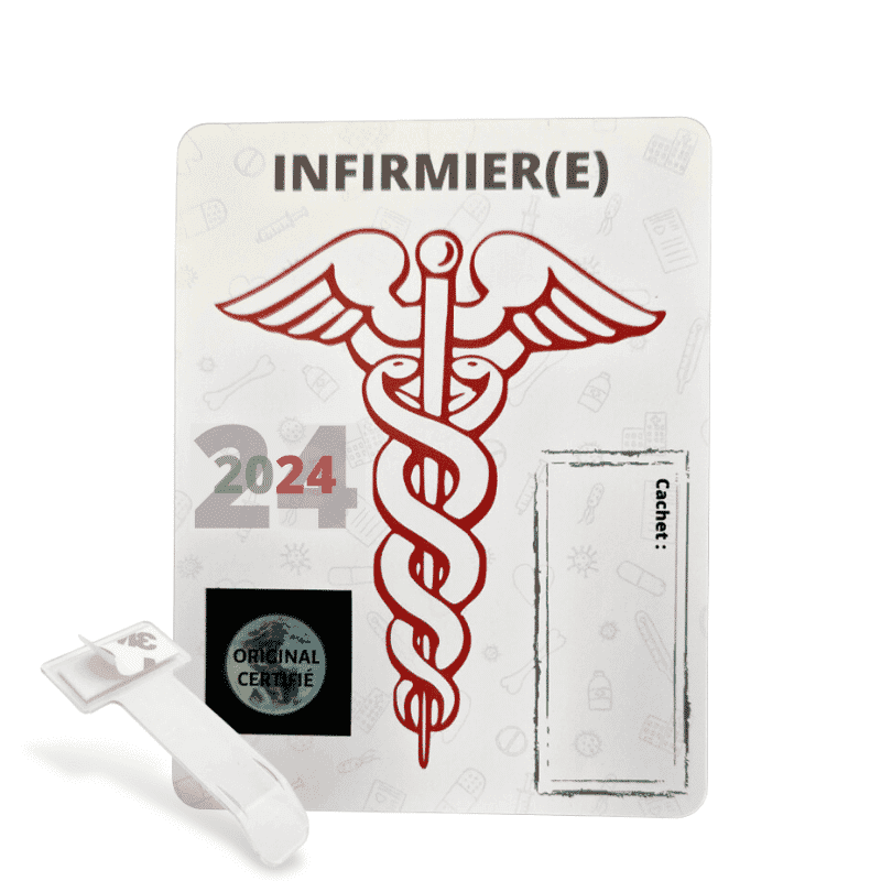 Caducée Infirmier - Infirmière libérale - 2024